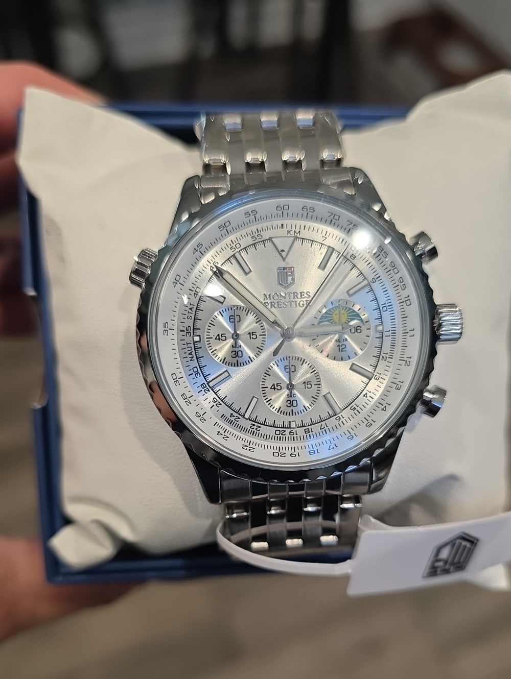 943. Montres Prestige By Invicta Men's Watch - 43.5mm. Steel (MPW-0315)